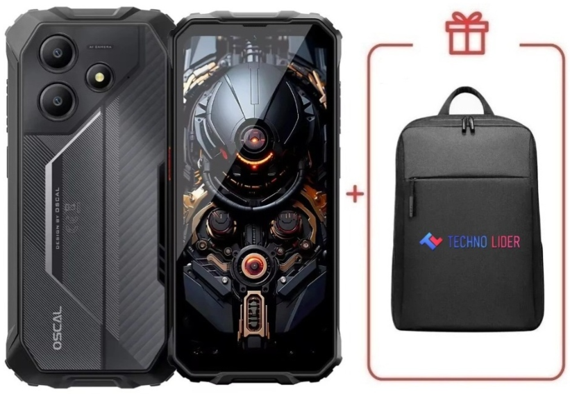 Смартфон Oscal Marine 2 8/128 GB Black + подарок купить,NaN
