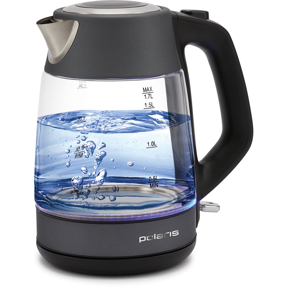 Электрочайник Polaris PWK 1760CGL 1,7л серый купить,NaN