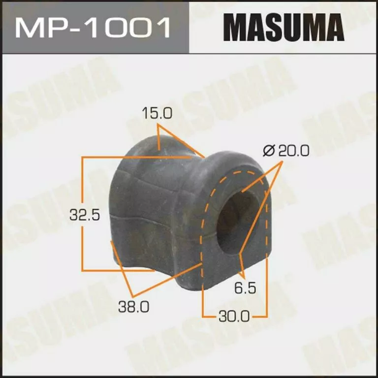 Втулка стабилизатора Masuma MP-1001 d20