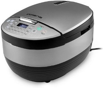 Мультиварка Polaris PMC 0490AD черно-серебристая купить,NaN