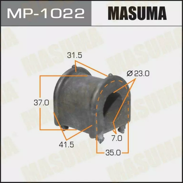 Втулка стабилизатора Masuma MP-1022 d23 48815-33110 купить,NaN
