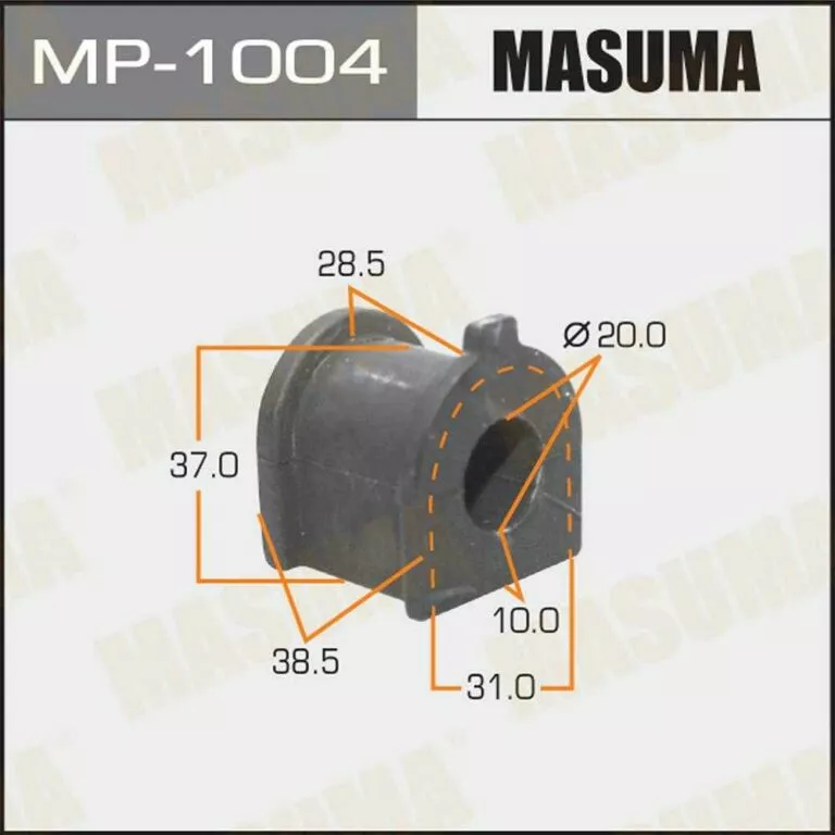 Втулка стабилизатора Masuma MP-1004 d20 48818-21080 купить,NaN