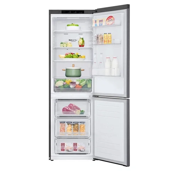 Холодильник LG GC-B459SLCL серый купить,0