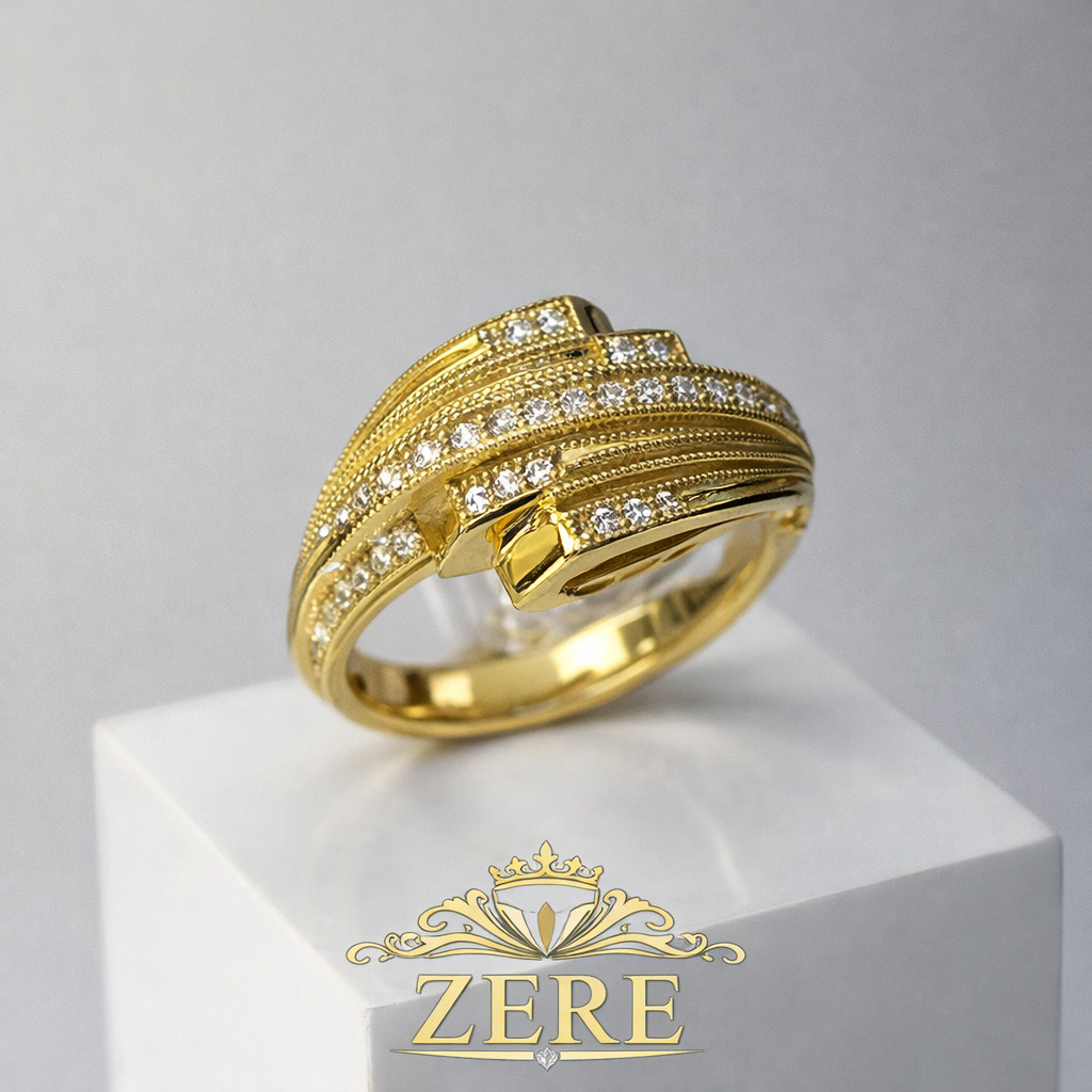 Кольцо Zere R260320 золото 2.62гр 19.5р купить,244830