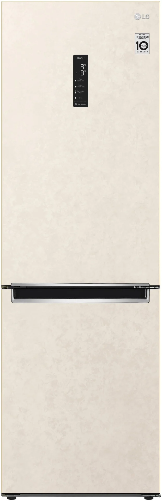 Холодильник LG GC-B459MEWM Beige