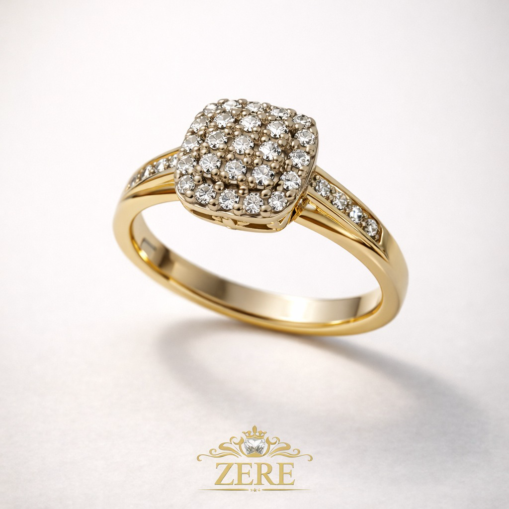 Кольцо Zere ZR260315 золото 2.59гр 19р купить,218425