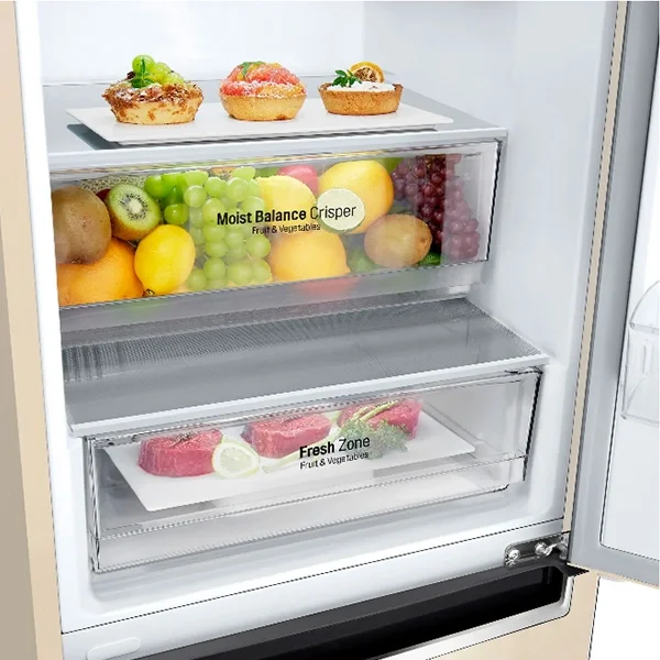 Холодильник LG GC-B459MEWM Beige купить,0
