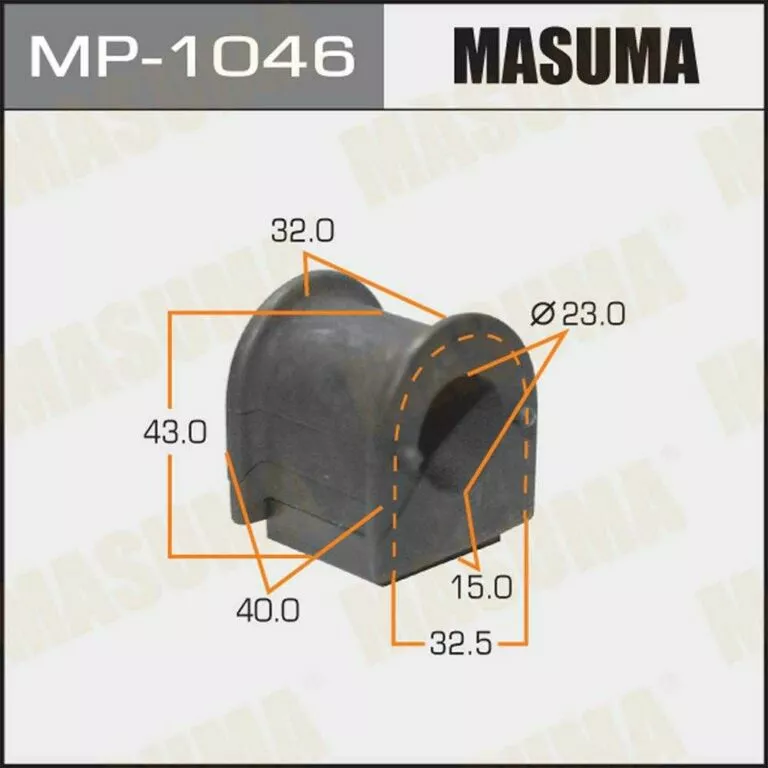 Втулка стабилизатора Masuma MP-1046 48818-44020