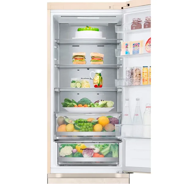Холодильник LG GC-B509FEPW Beige 