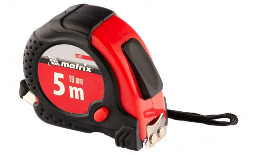 Рулетка Matrix Status magnet fixation 31023 5мх19мм