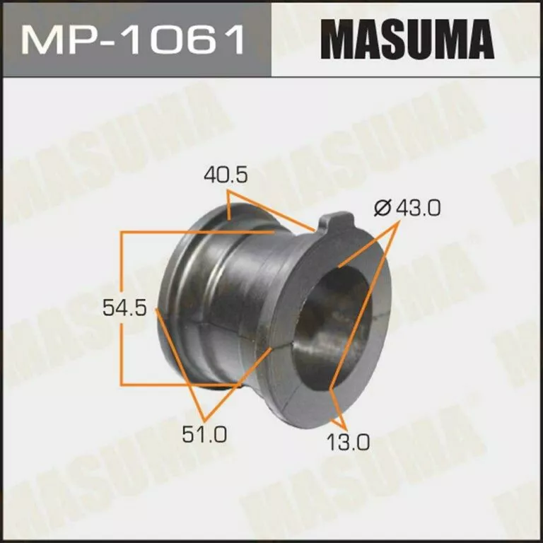 Втулка стабилизатора Masuma MP-1061 d43 48815-60320 купить,NaN