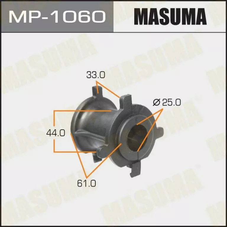 Втулка стабилизатора Masuma MP-1060/CVT-102 d25 48815-60220 купить,NaN