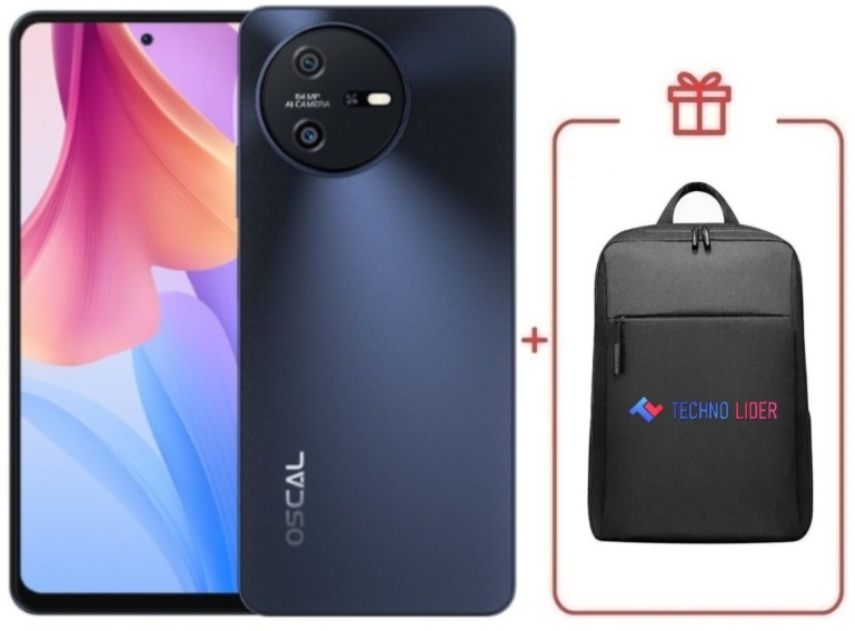Смартфон Oscal Tiger 12 12/256GB Cloudwing Grey + подарок купить,NaN