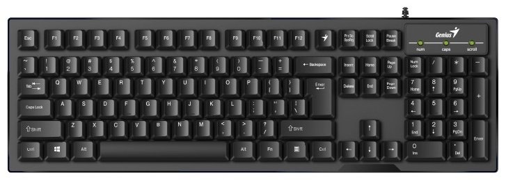 Клавиатура Genius KB-102 черный