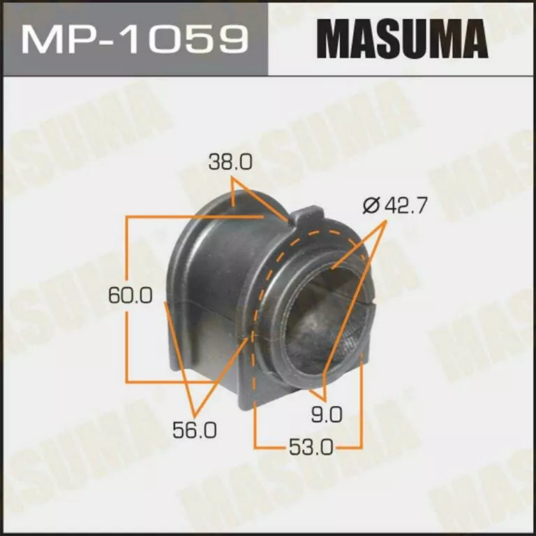 Втулка стабилизатора Masuma MP-1059 d42.7 48815-60260 купить,NaN