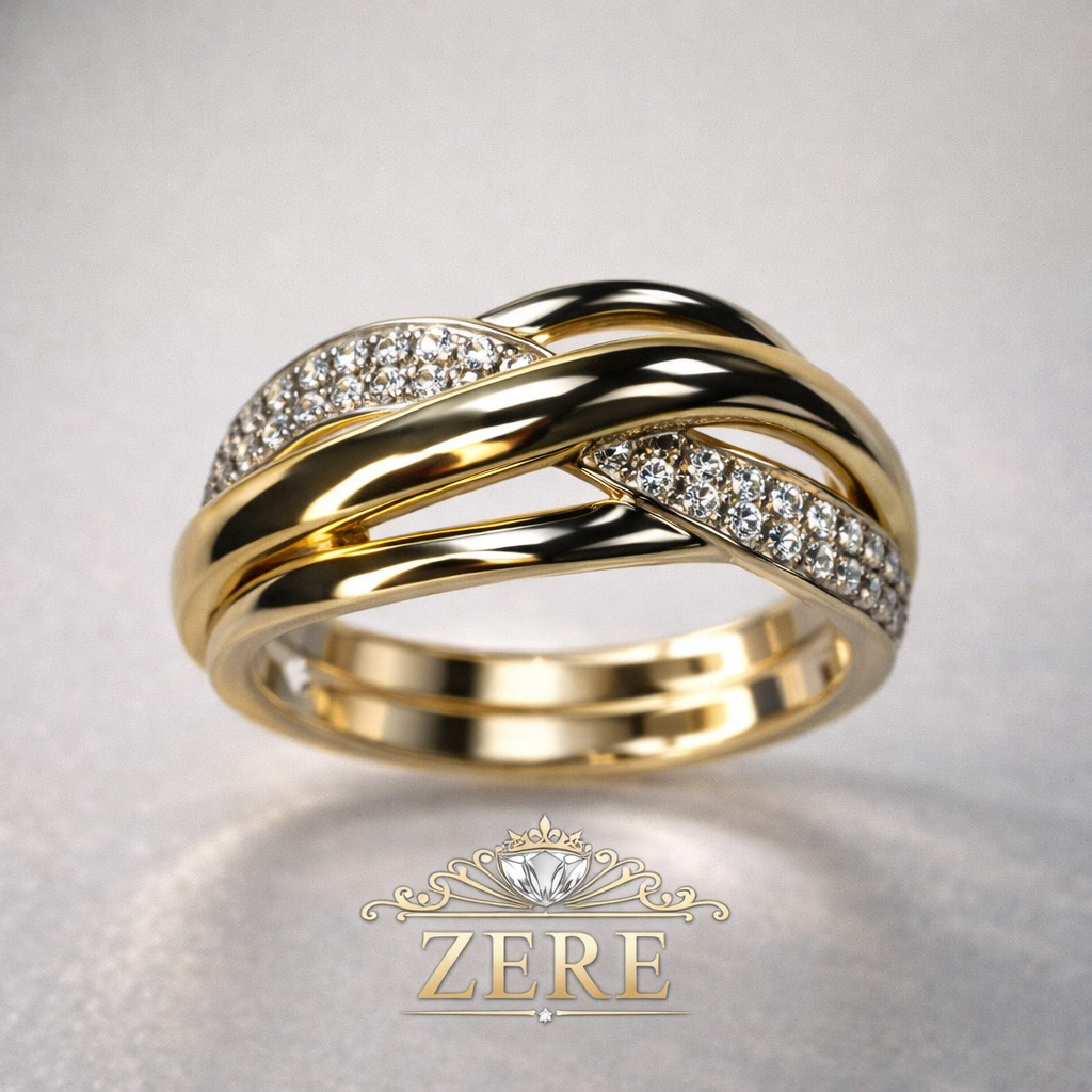 Кольцо Zere ZR260329 золото 2.67гр 17.5р купить,249730