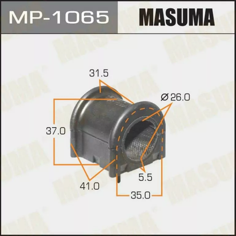 Втулка стабилизатора Masuma MP-1065 d26 48815-48070 купить,NaN
