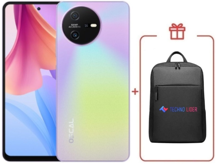 Смартфон Oscal Tiger 12 12/256GB Flowing Purple + подарок купить,NaN
