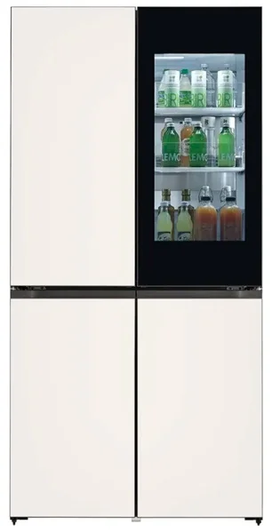 Холодильник LG Objet GR-X24FQEKM Black Beige