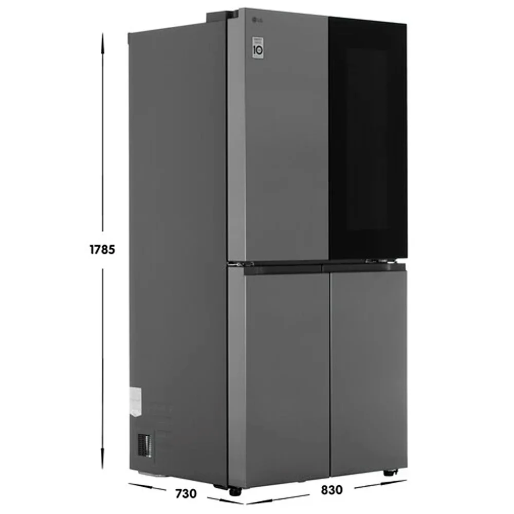 Холодильник LG GC-V22FFMMB Grey Black купить,769990