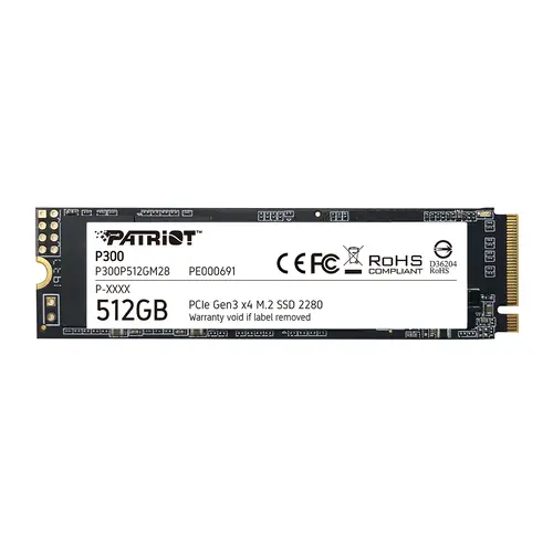 SSD накопитель Patriot P300 P300P512GM28 512Gb