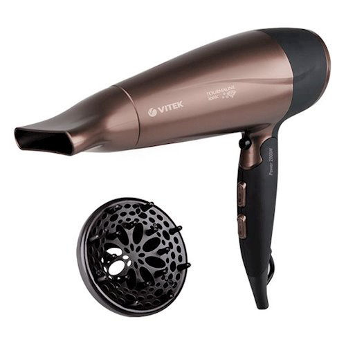 Фен Vitek VT-2238 коричневый купить,NaN