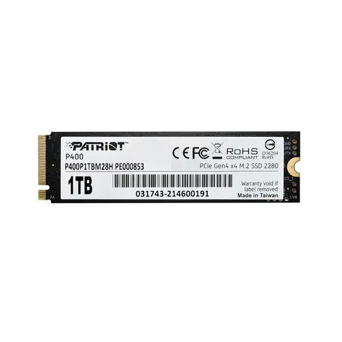 SSD накопитель Patriot P400 P400P1TBM28H 1024Gb