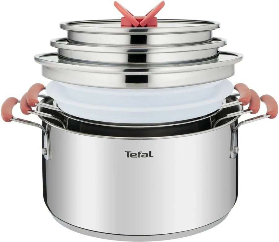 Набор посуды Tefal Opti Space G720SD74 13 предметов - ForteMarket Набор посуды Tefal Opti Space G720SD74 13 предметов купить,0