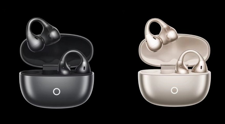 Наушники Realme Buds Clip золотистый + подарок