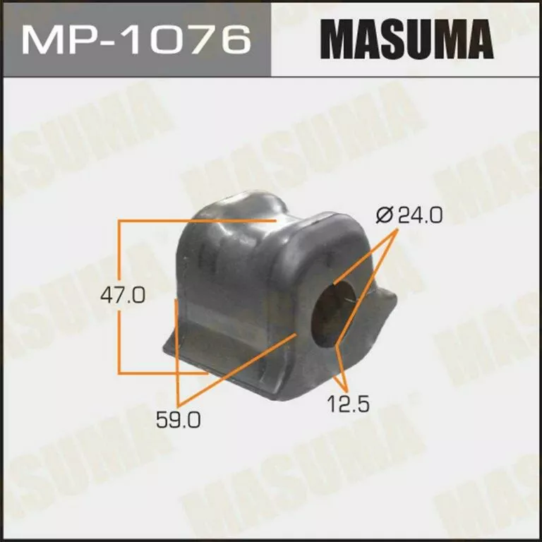 Втулка стабилизатора Masuma MP-1076 R d24 48815-75020