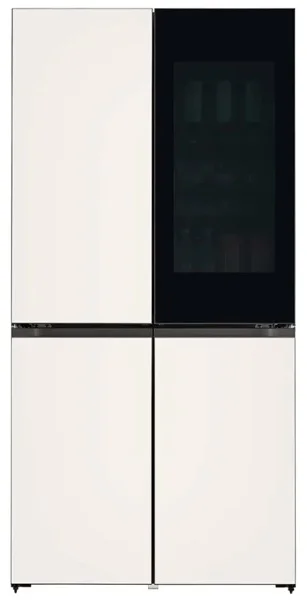 Холодильник LG Objet GR-X24FQEKM Black Beige