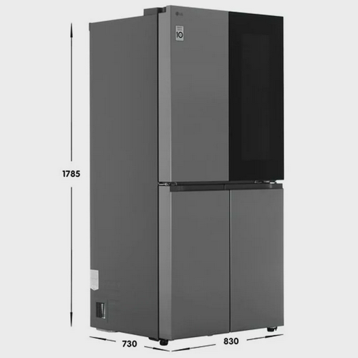 Холодильник LG GC-V22FFMMB Grey Black