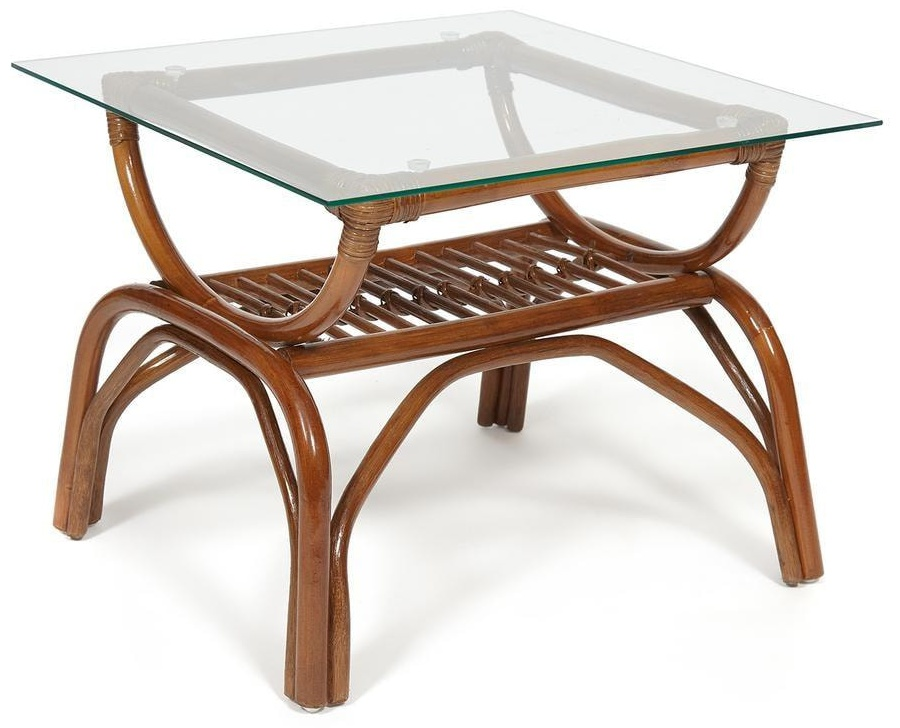 Садовый стол Tetchair 13386 53х45х46см коричневый купить,NaN