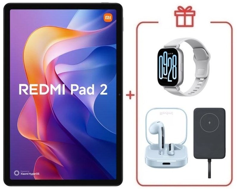Планшет Xiaomi Redmi Pad 2 11 дюйм 8 Гб/256 Гб фиолетовый + подарок купить,NaN