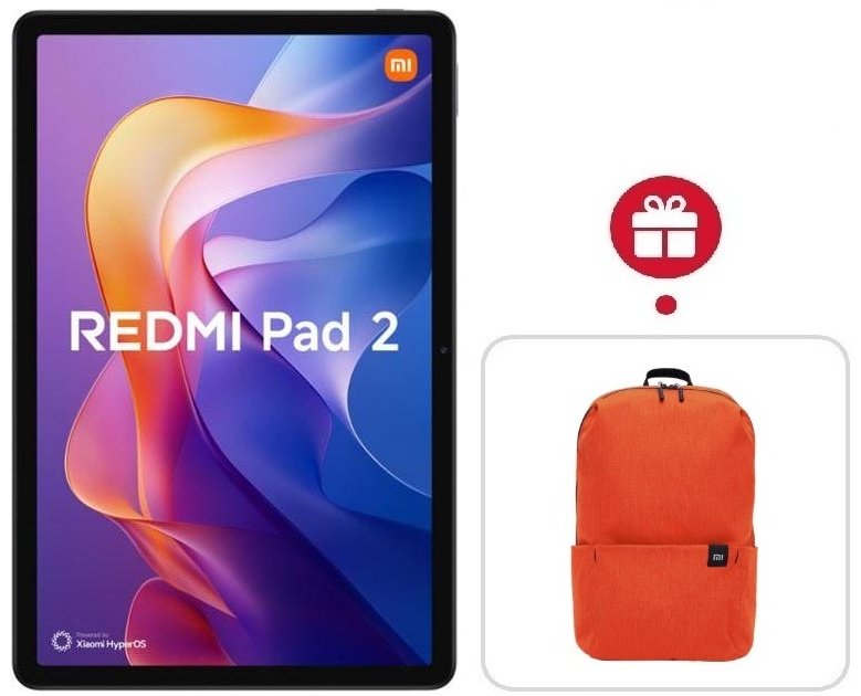 Планшет Xiaomi Redmi Pad 2 11 дюйм 8 Гб/256 Гб серый + подарок