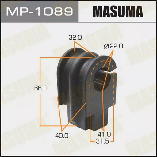Втулка стабилизатора Masuma MP-1089 d22 54613-EL000
