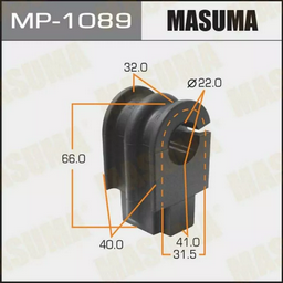 Втулка стабилизатора Masuma MP-1089 d22 54613-EL000