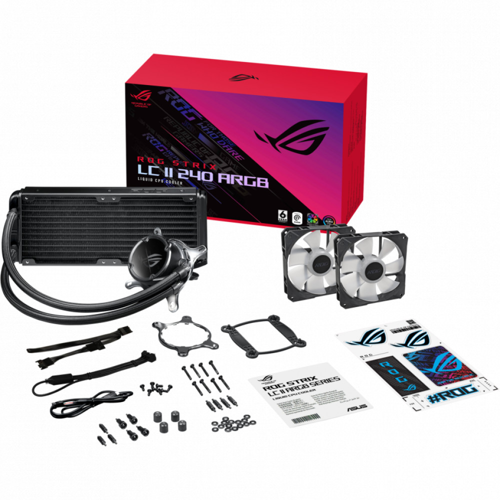 Система водяного охлаждения ASUS ROG Strix LC II 240 ARGB купить,0