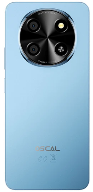 Смартфон Oscal Tiger 8 4/128GB Glacier Blue купить,94990