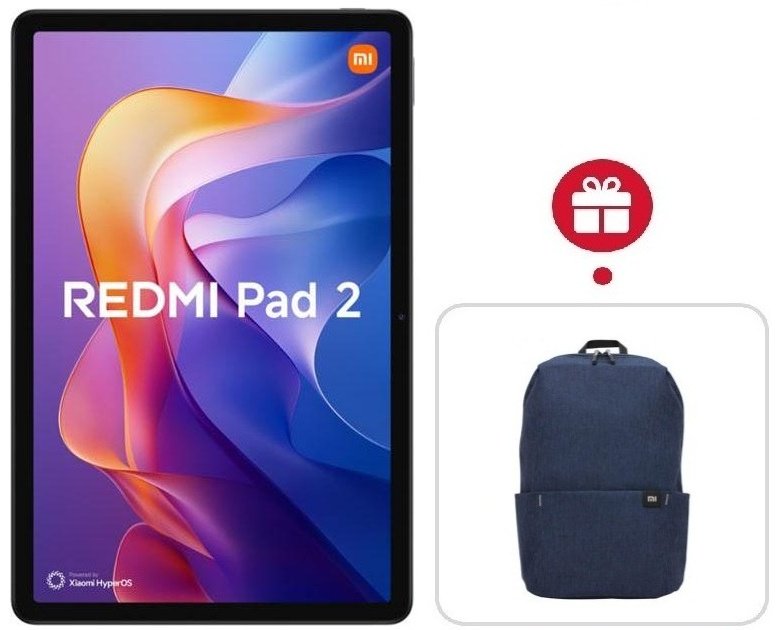 Планшет Xiaomi Redmi Pad 2 11 дюйм 8 Гб/256 Гб серый + подарок