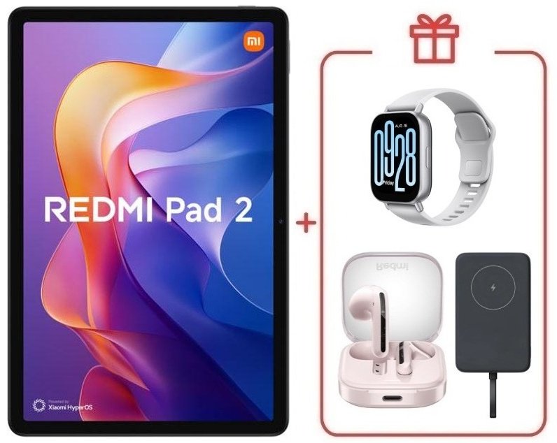 Планшет Xiaomi Redmi Pad 2 11 дюйм 4 Гб/128 Гб фиолетовый + подарок