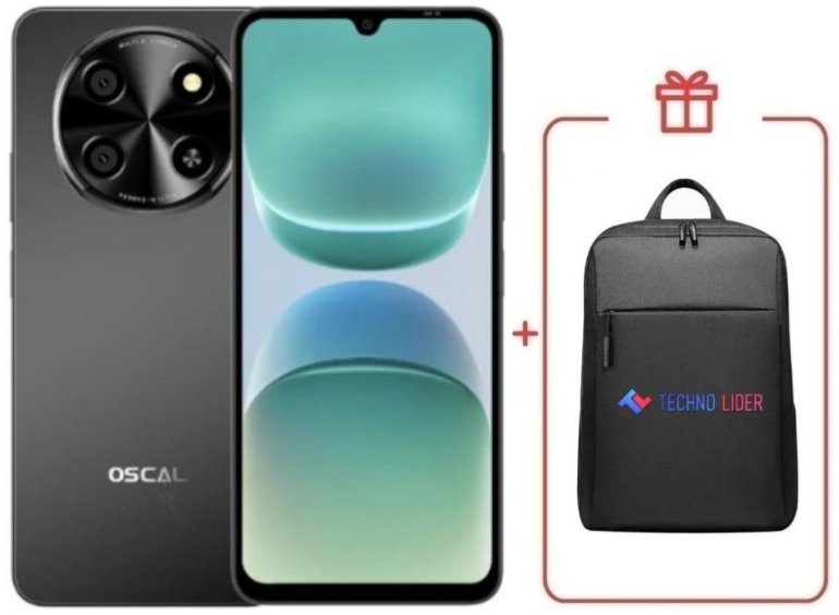 Смартфон Oscal Tiger 8 4/128GB Phantom Black + подарок купить,NaN