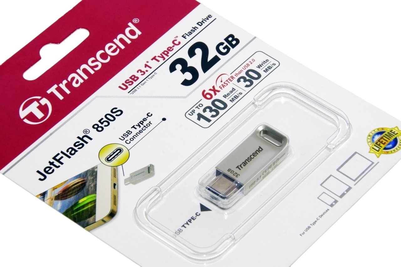 USB Flash карта Transcend TS32GJF850S 32 Гб