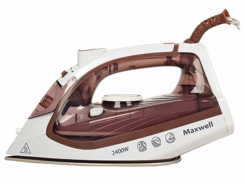 Утюг Maxwell MW-3047 коричневый