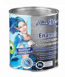 Эмаль Alina Paint Alkyd Enamela - 726 синяя глянцевая 2.5кг