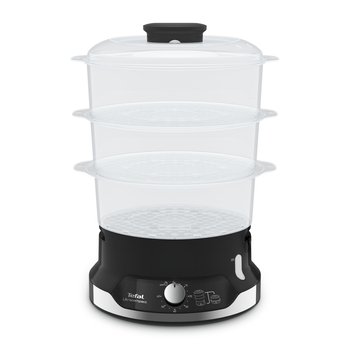 Пароварка Tefal VC204810 черно-белая