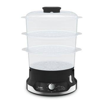 Пароварка Tefal VC204810 черно-белая