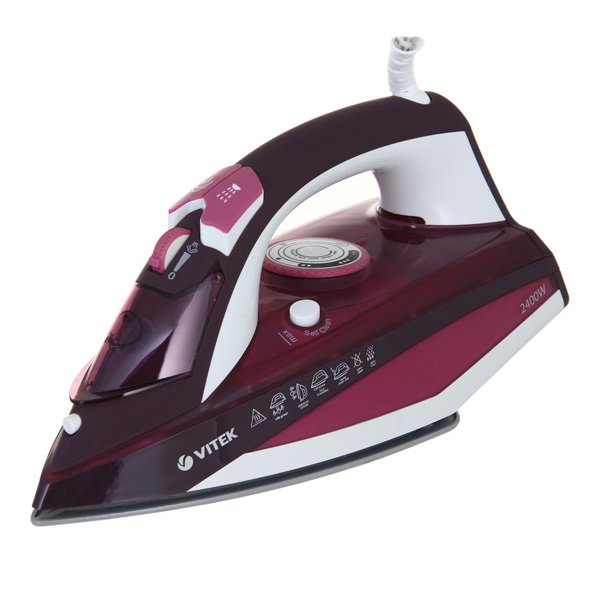 Утюг Vitek VT-1215 бордовый 