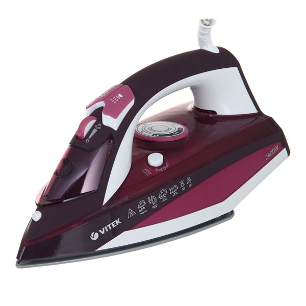 Утюг Vitek VT-1215 бордовый 