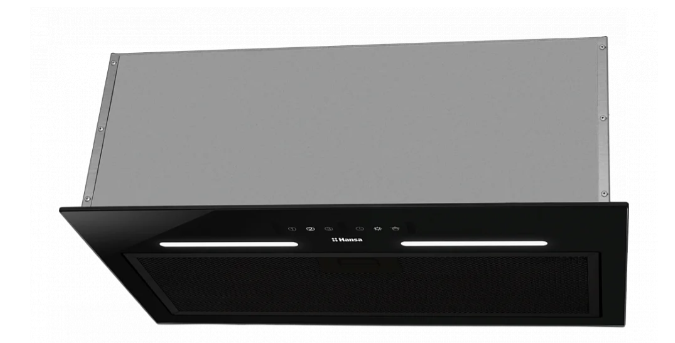 Вытяжка Hansa OMP6553BGH черно-серая 